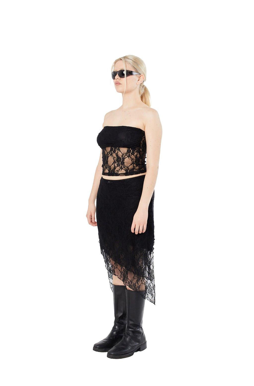 Strapless Spice Negro #D Talle 4