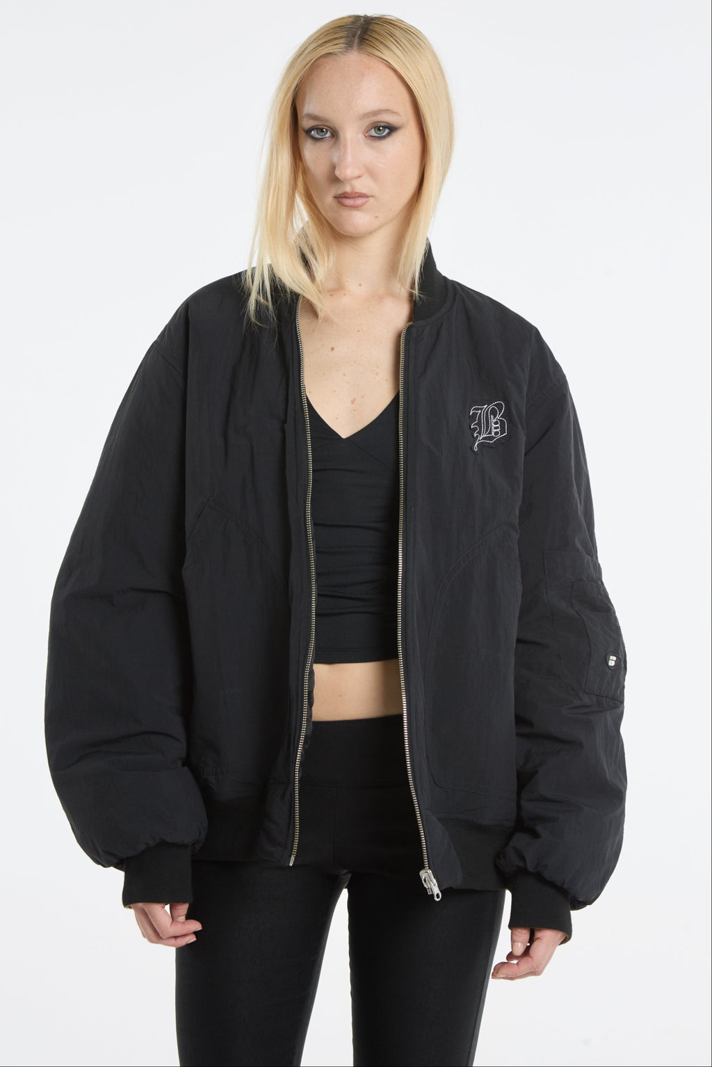 Bomber Reversible Negro
