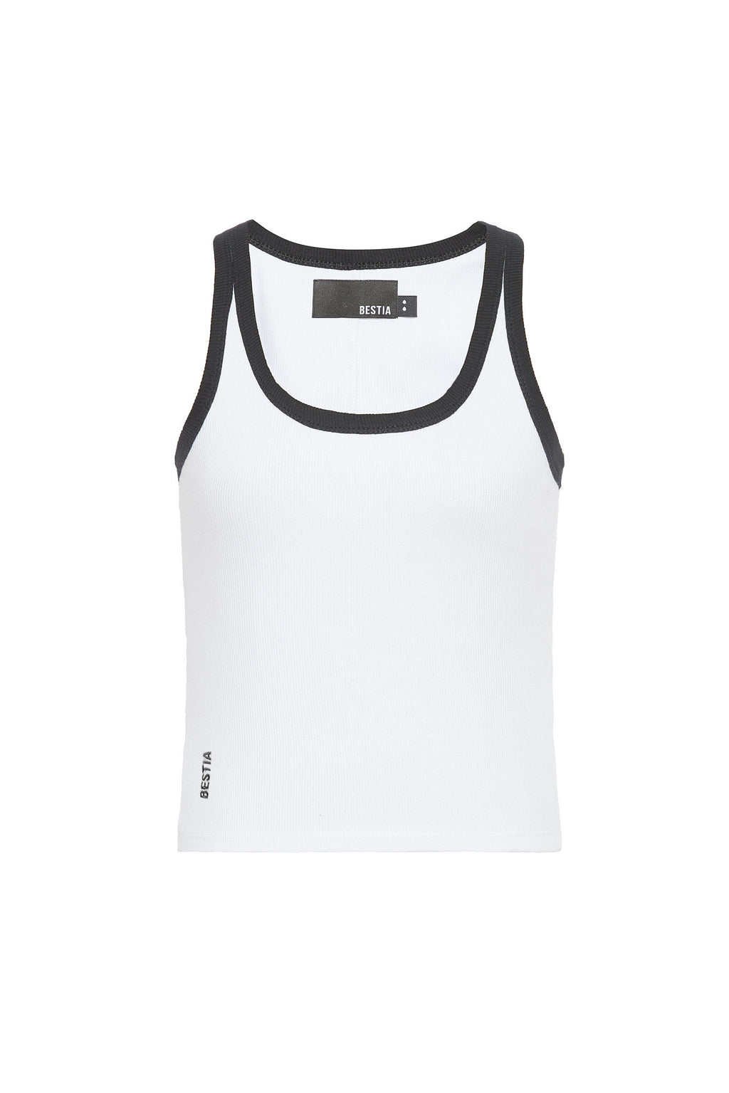 Musculosa Bicolor Bestie Crudo