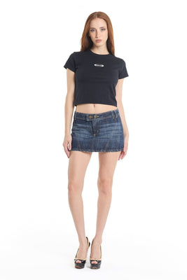 Mini Denim Azul