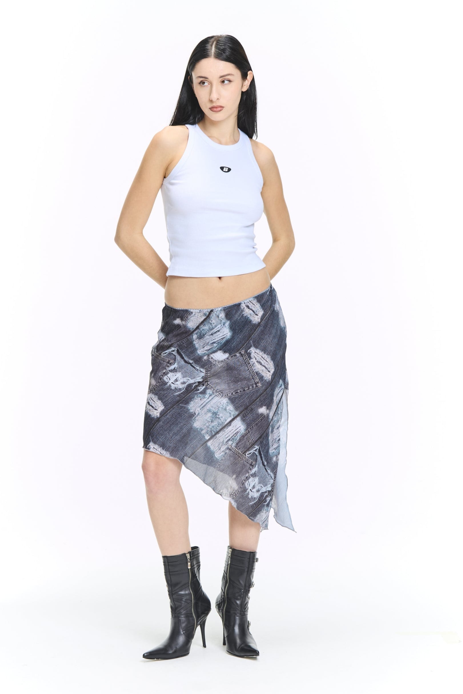 Falda Lindsay Denim / Talle 2 y 4