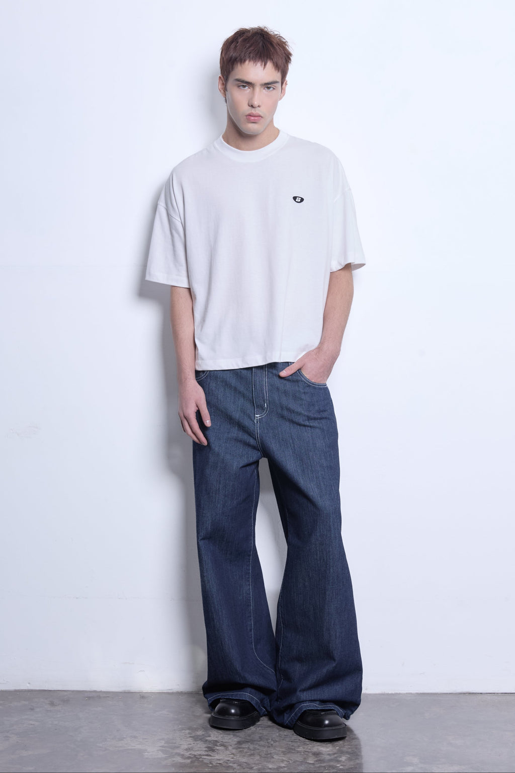 Remera Boxy Crudo