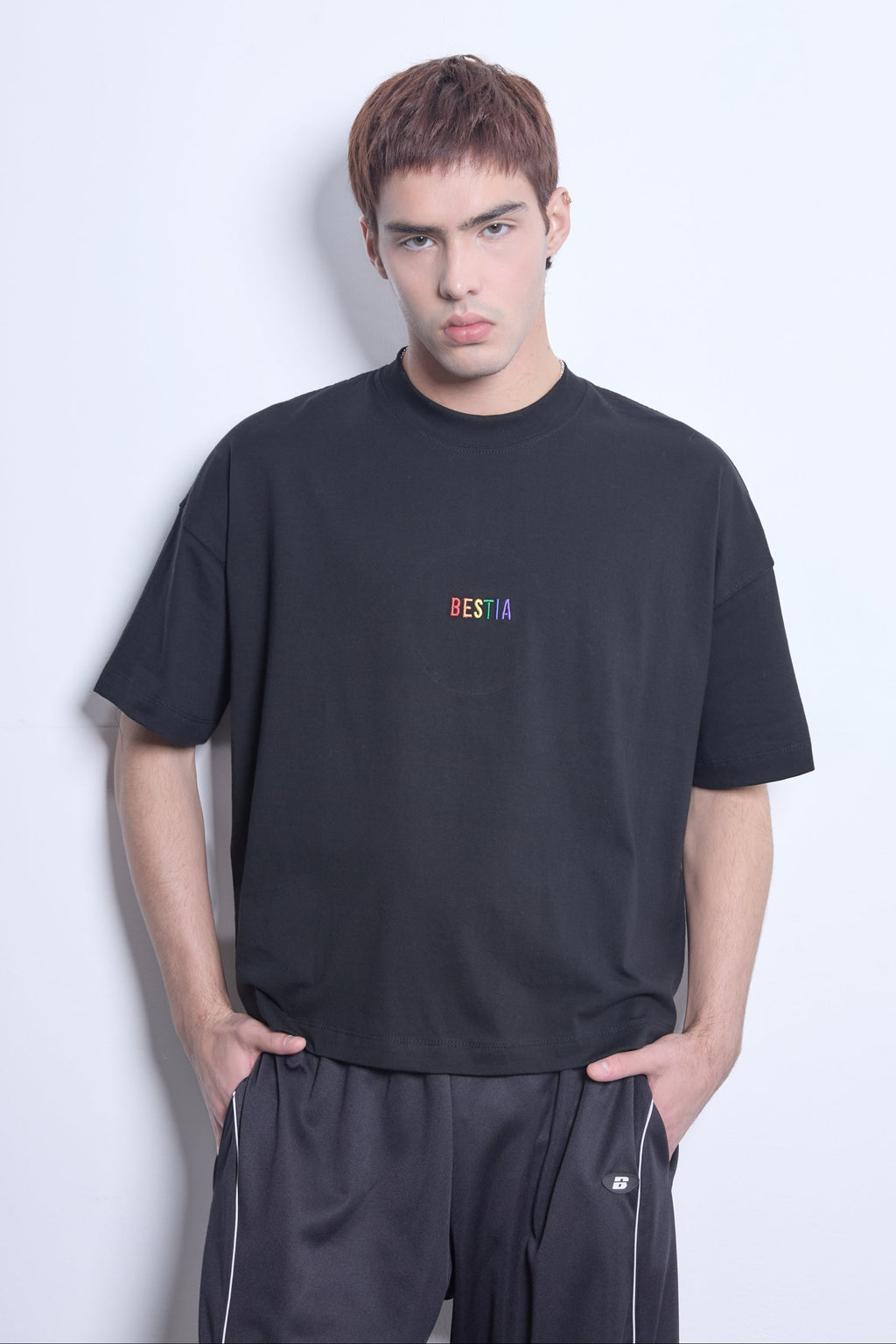 Remera Boxy Orgullo Negro
