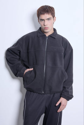 Campera Polar Negra