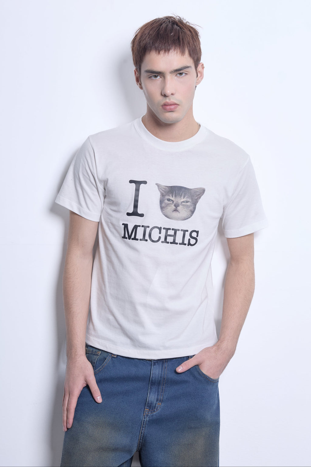 Remera Fit Michis Crudo