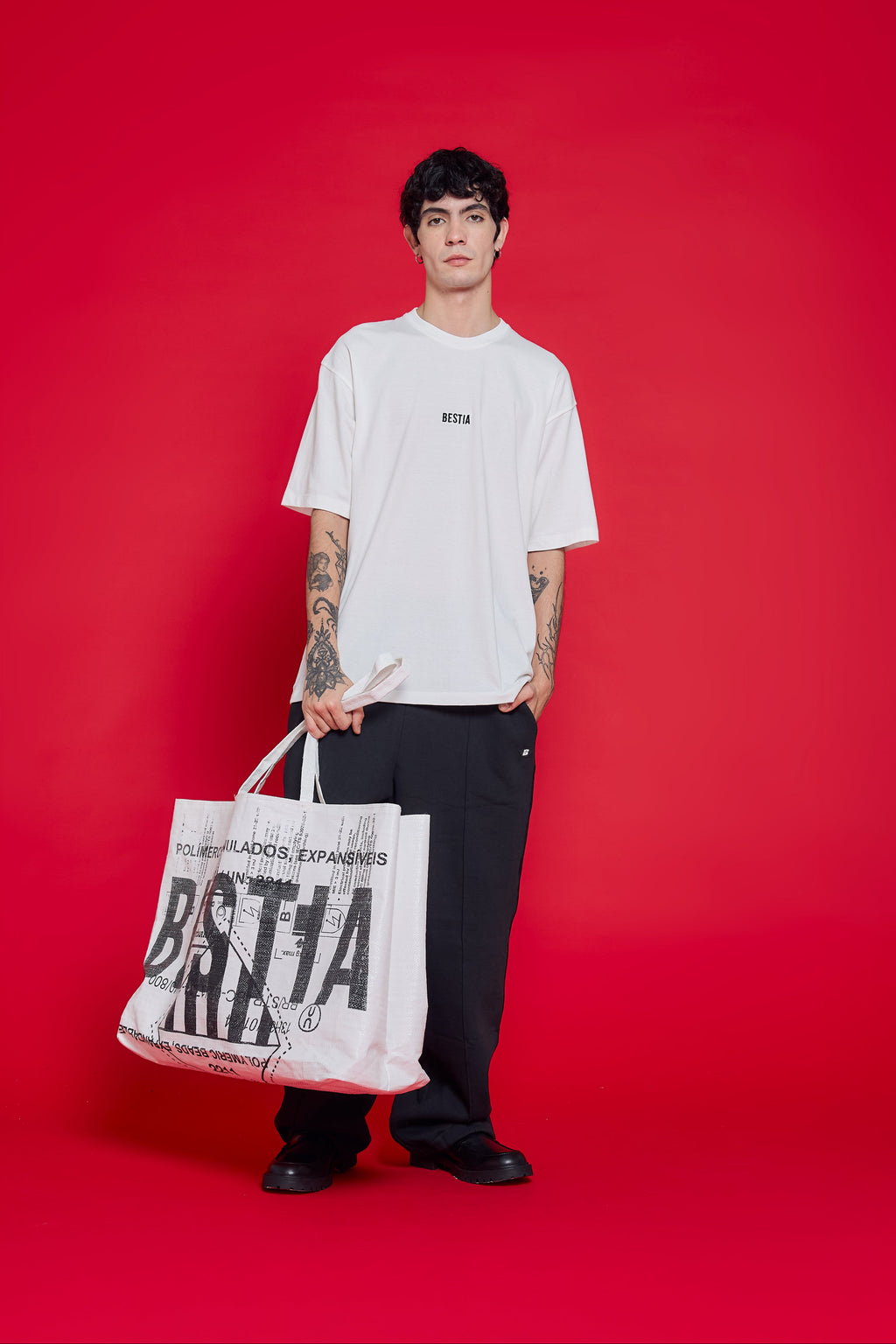 Remera BESTIA Crudo