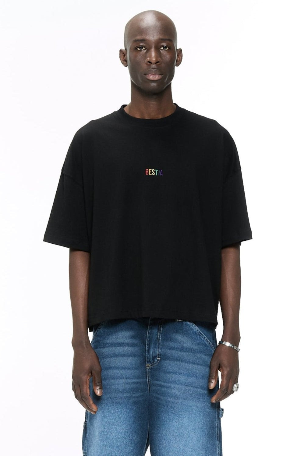 Remera Boxy Orgullo Negro