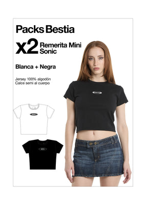 Pack Remerita Mini Sonic