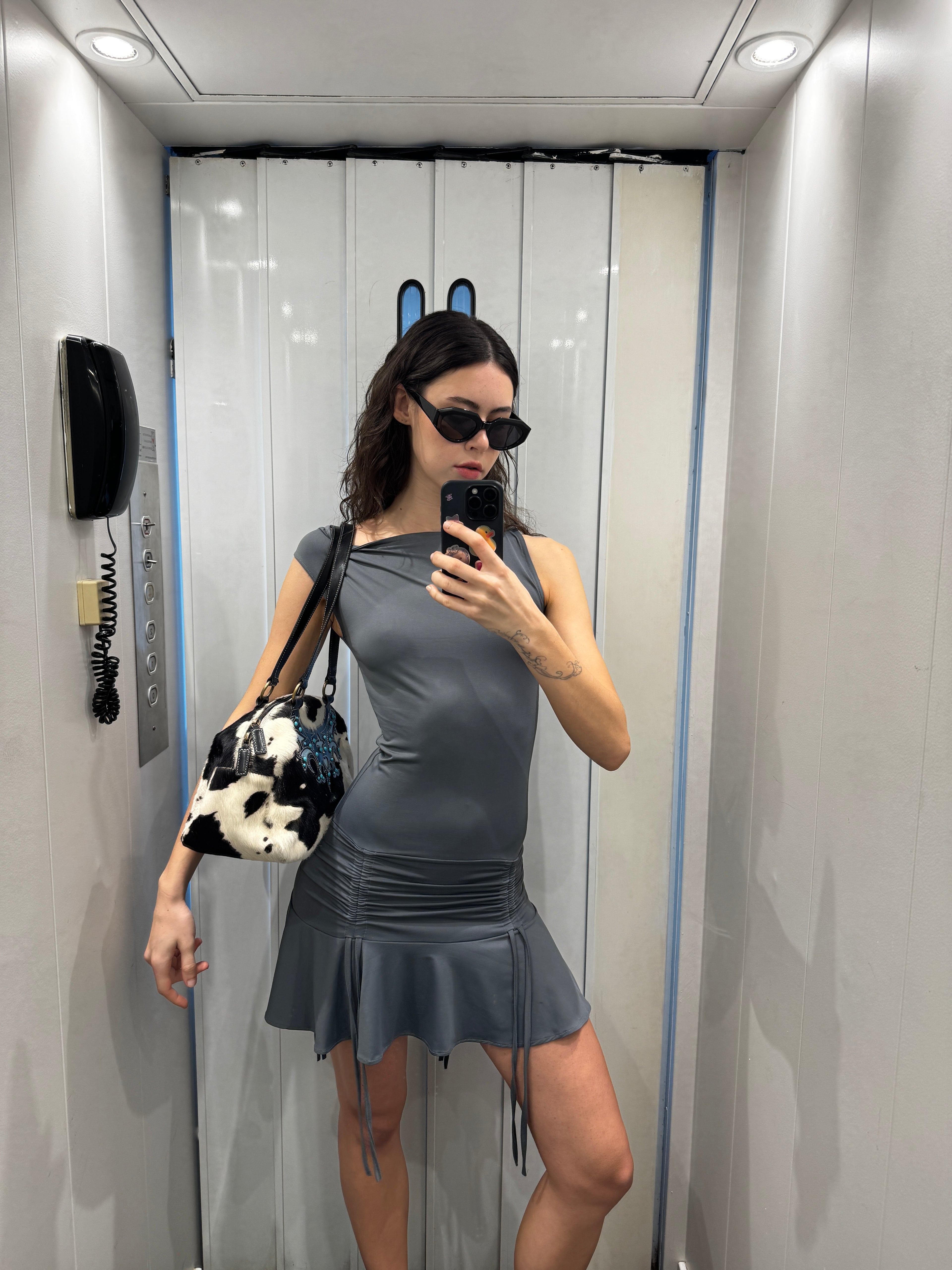 Mini Vestido Ivonne Ash