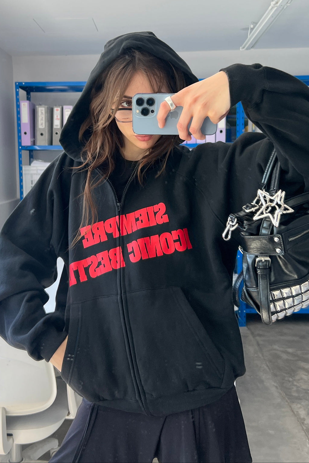 Campera Hoodie Siempre Iconic