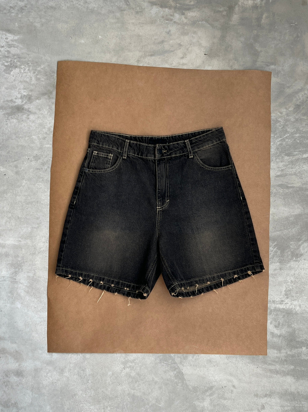 Bermuda Denim Negro