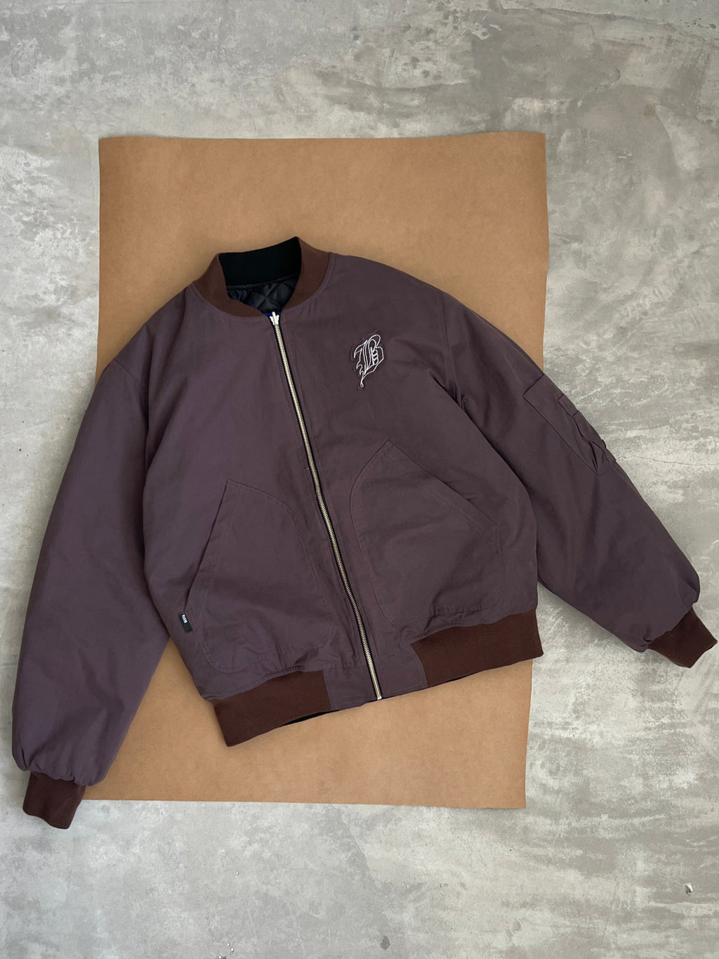 Bomber Reversible Marrón