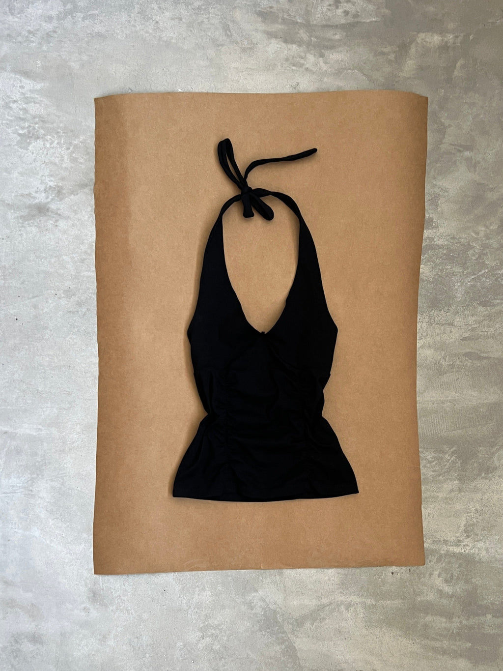 Top Halter Negro