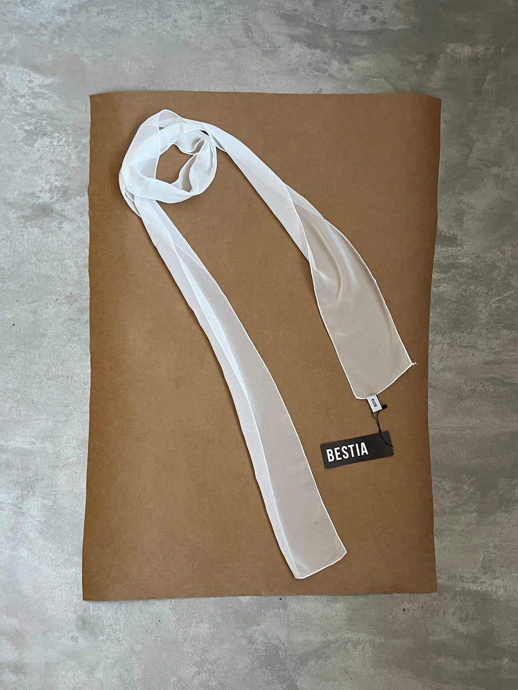 Skinny Scarf Crudo