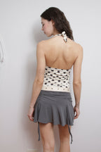 Top Halter Polka Dots