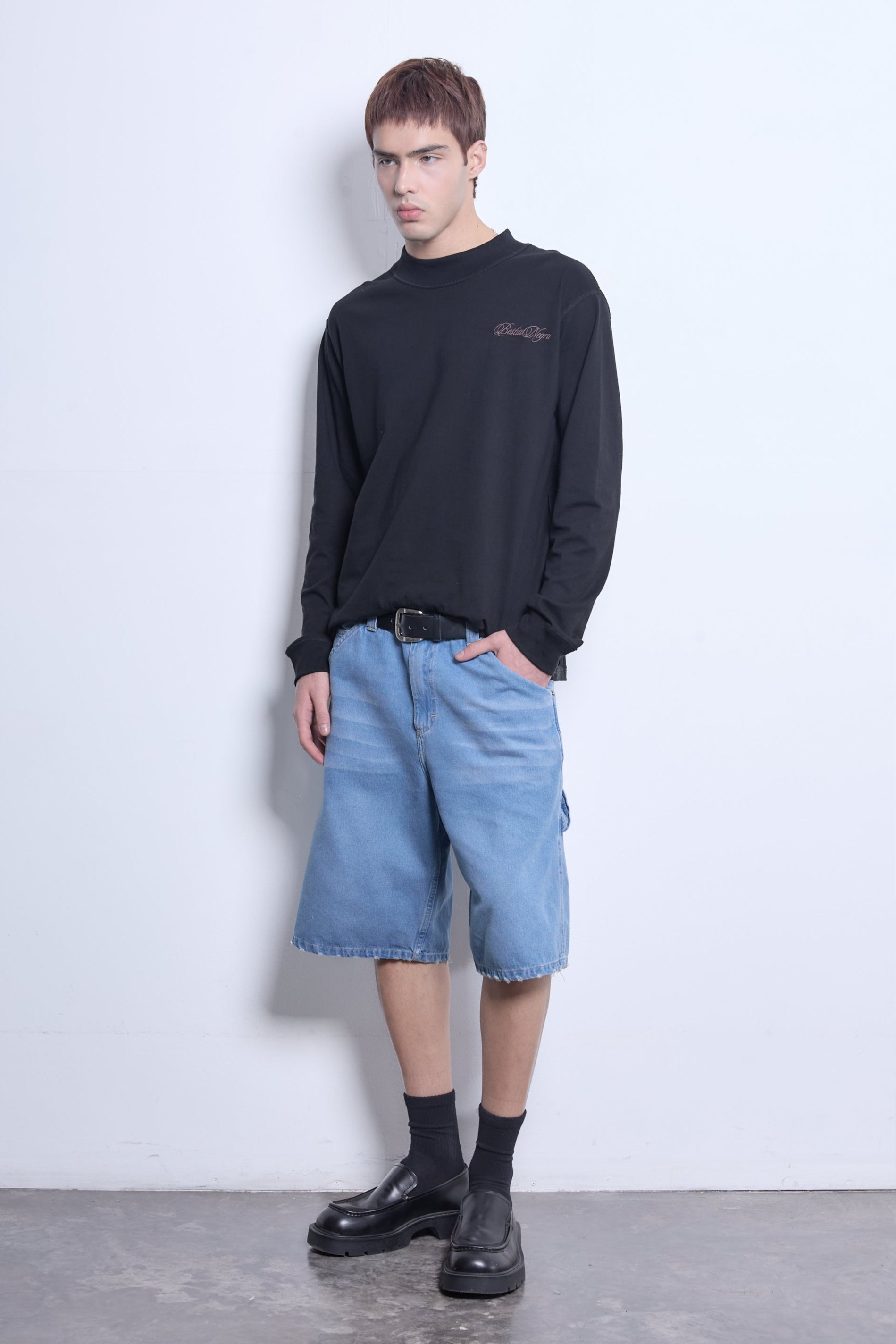 bermuda carpintera azul unisex