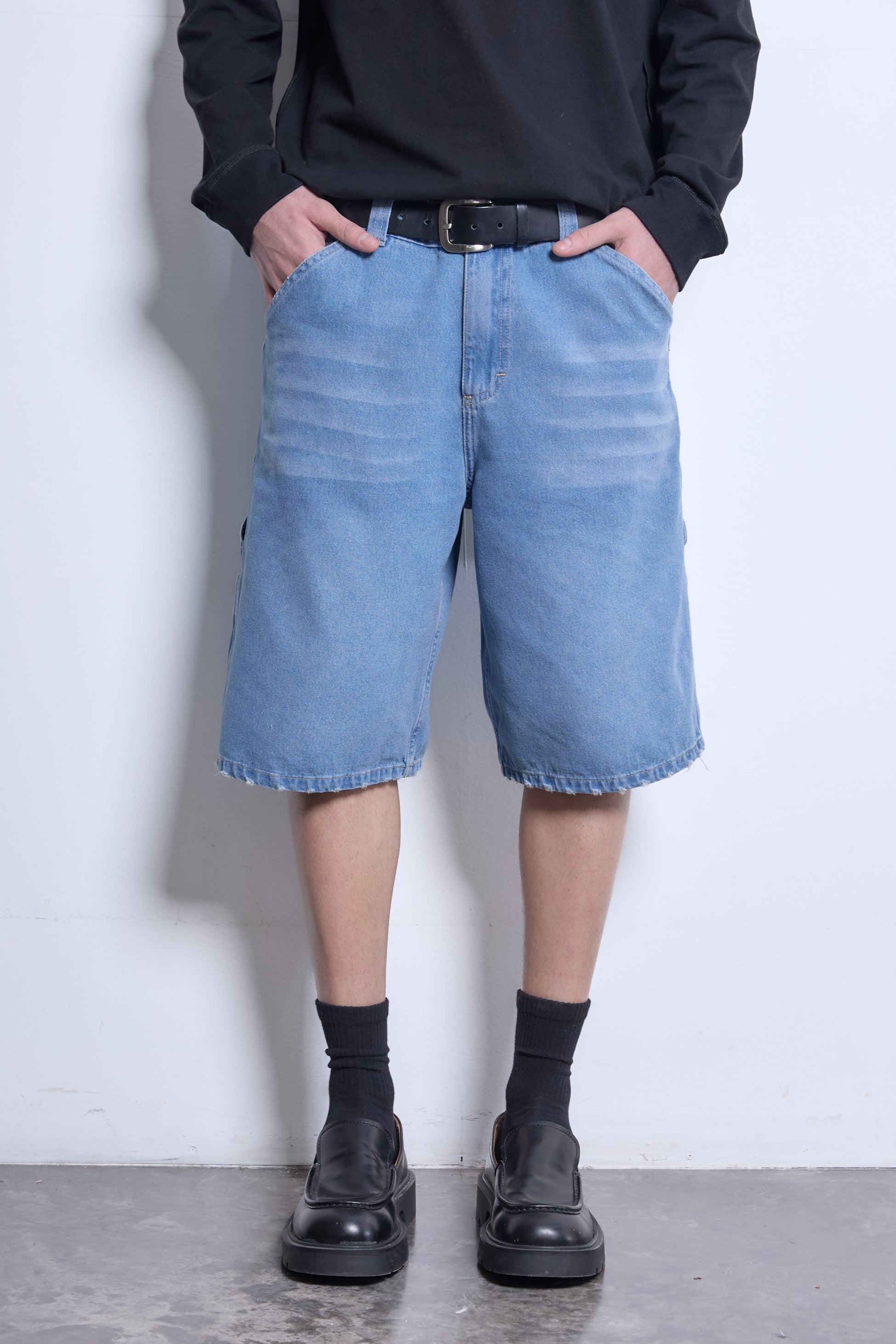 bermuda carpintera azul unisex