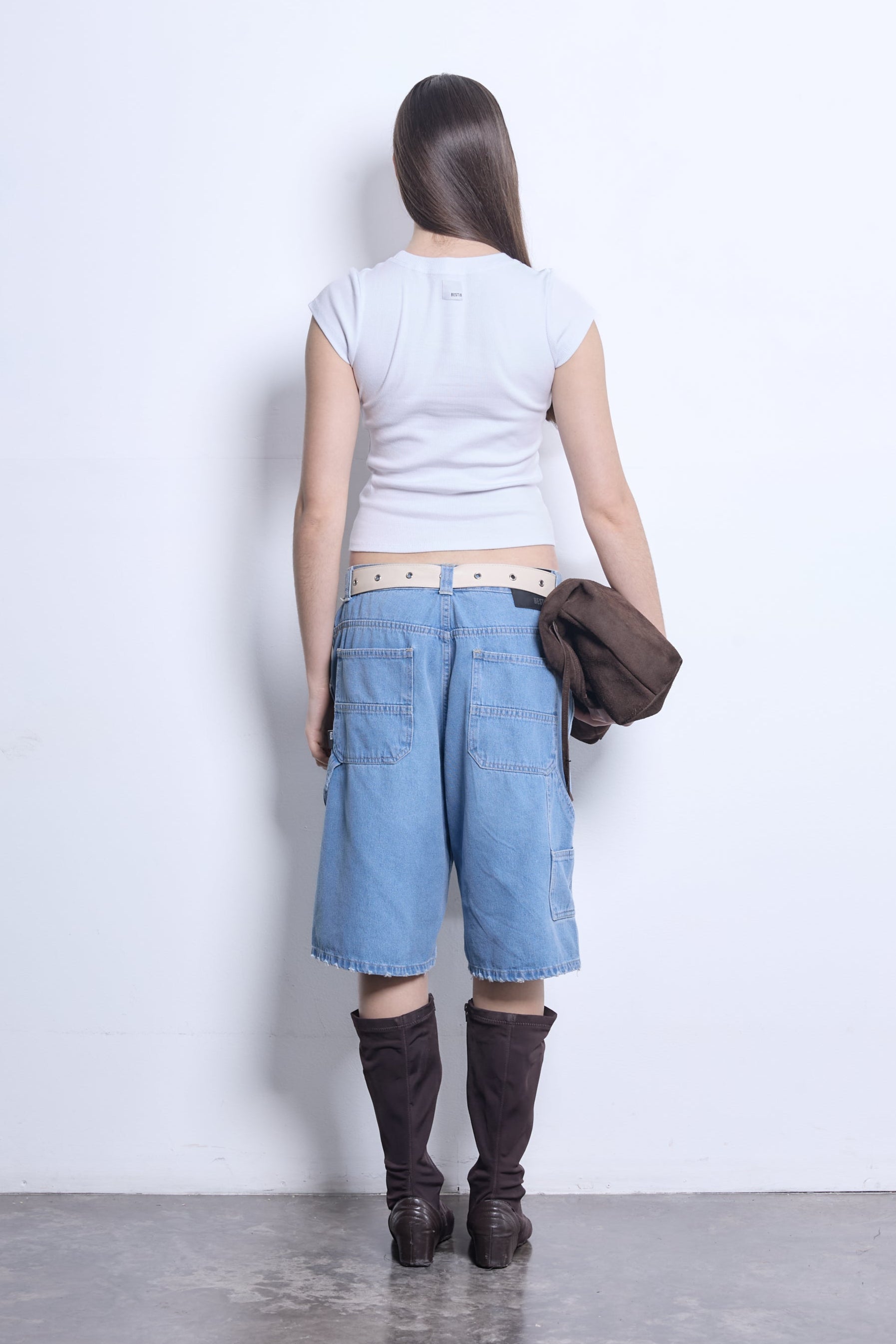 bermuda carpintera azul unisex