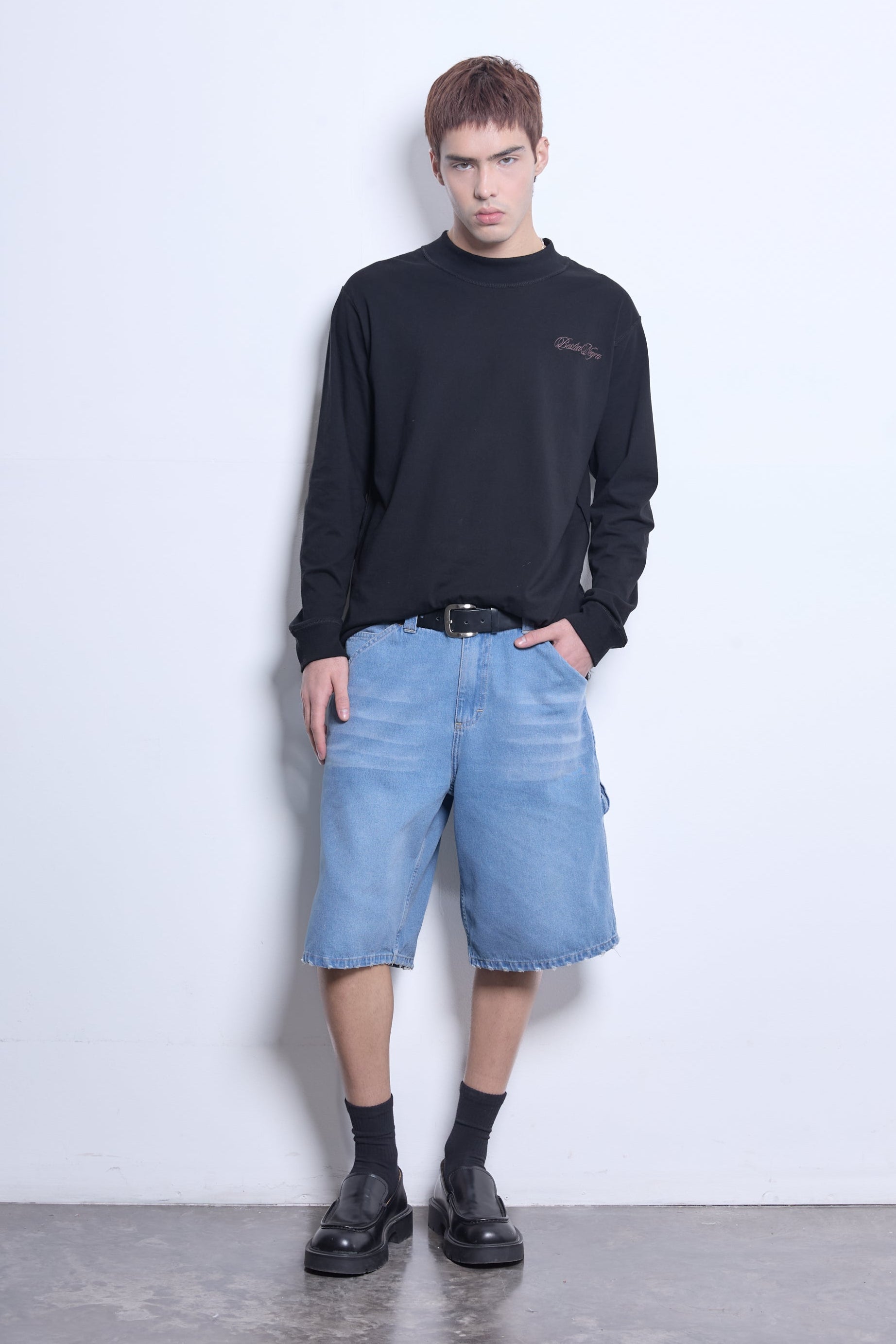 bermuda carpintera azul unisex