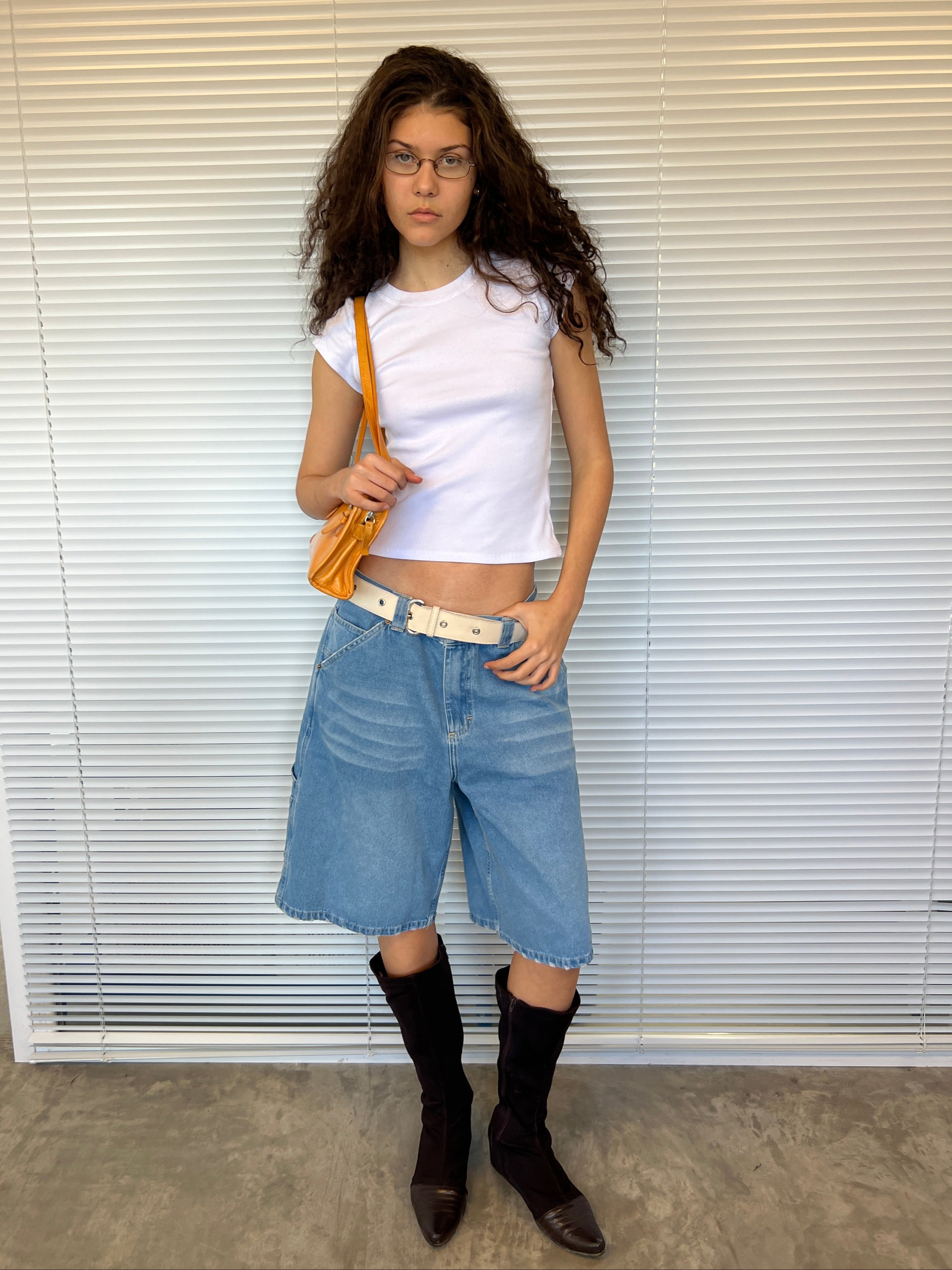 bermuda carpintera azul unisex