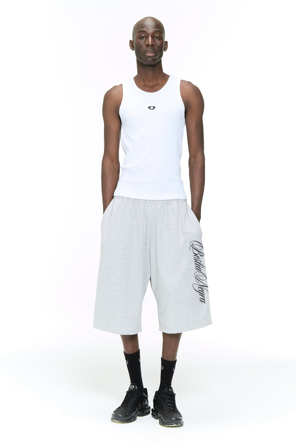 Bermuda Bestia BN Gris