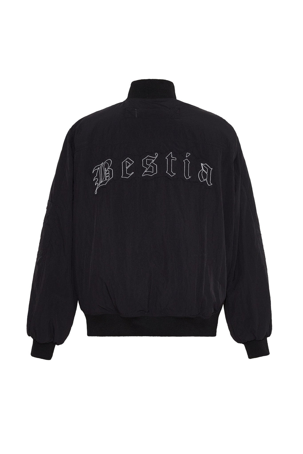 bomber negra unisex