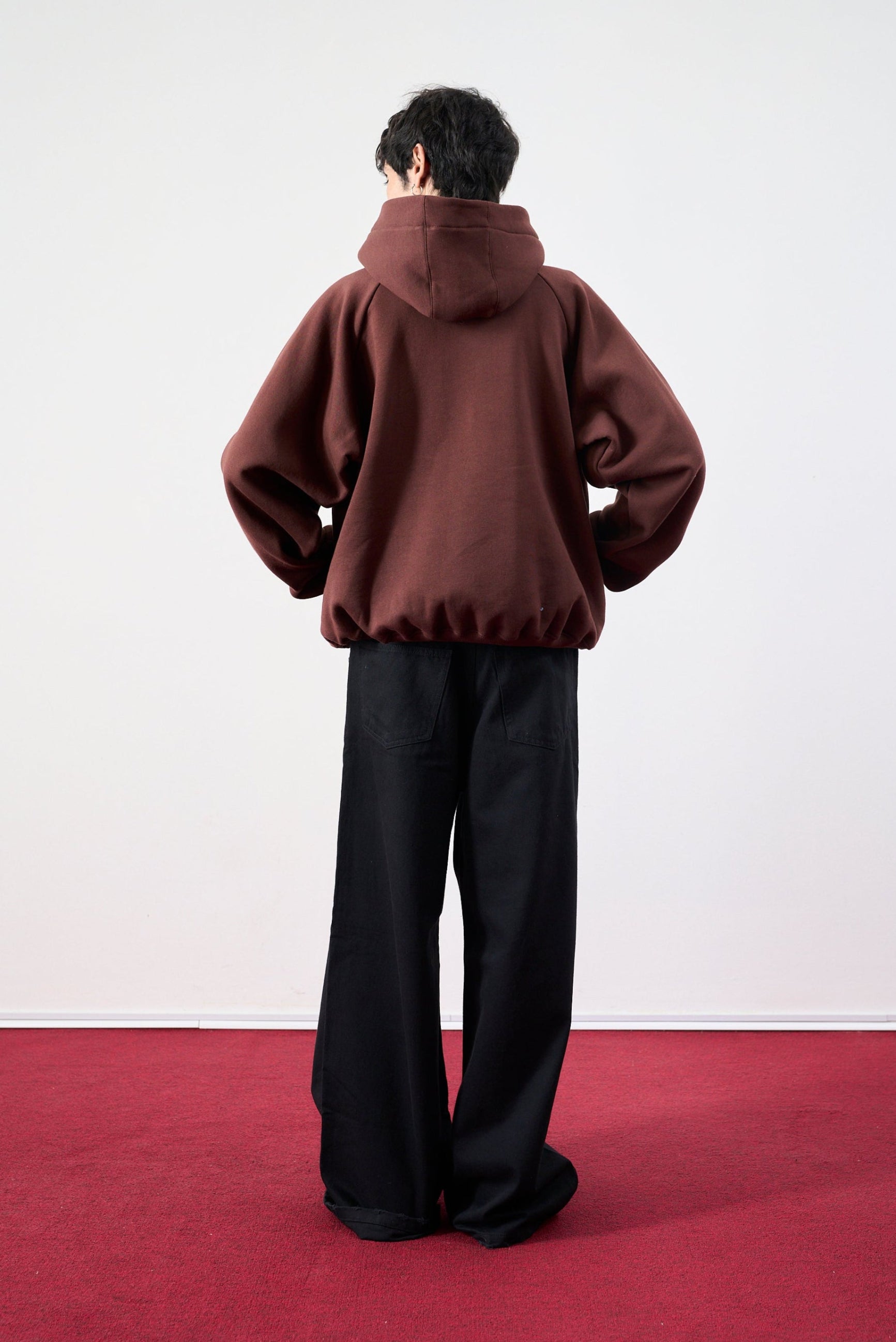 buzo bestianegra marron unisex