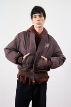 campera bomber marron unisex