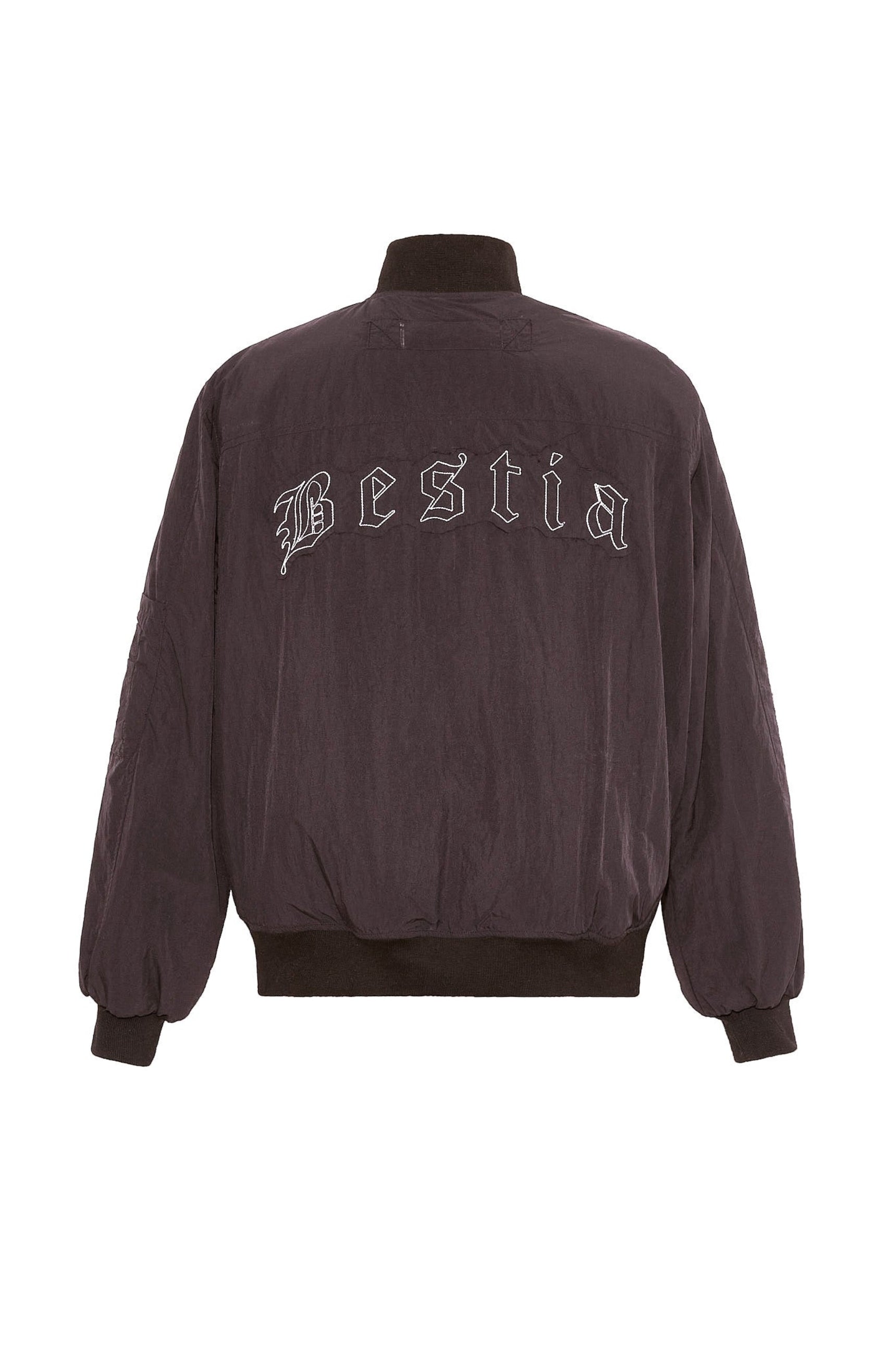 campera bomber marron unisex