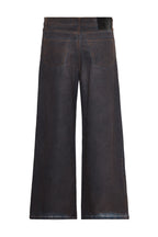 jean baggy marron/magenta unisex