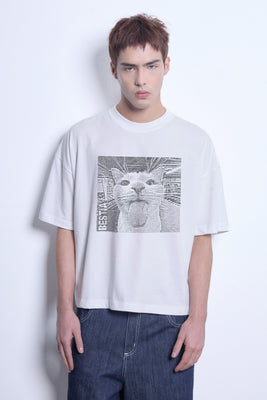 Remera Boxy Michis Emoji