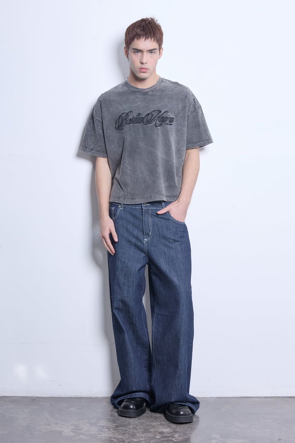 remera boxy bestianegra unisex