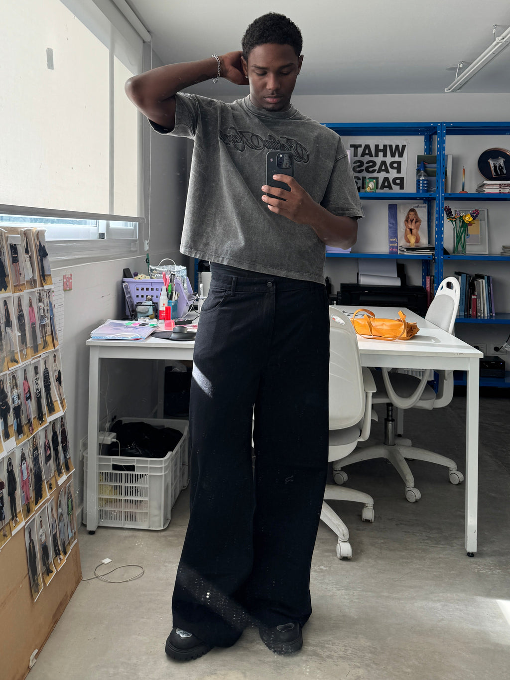 remera boxy bestianegra unisex