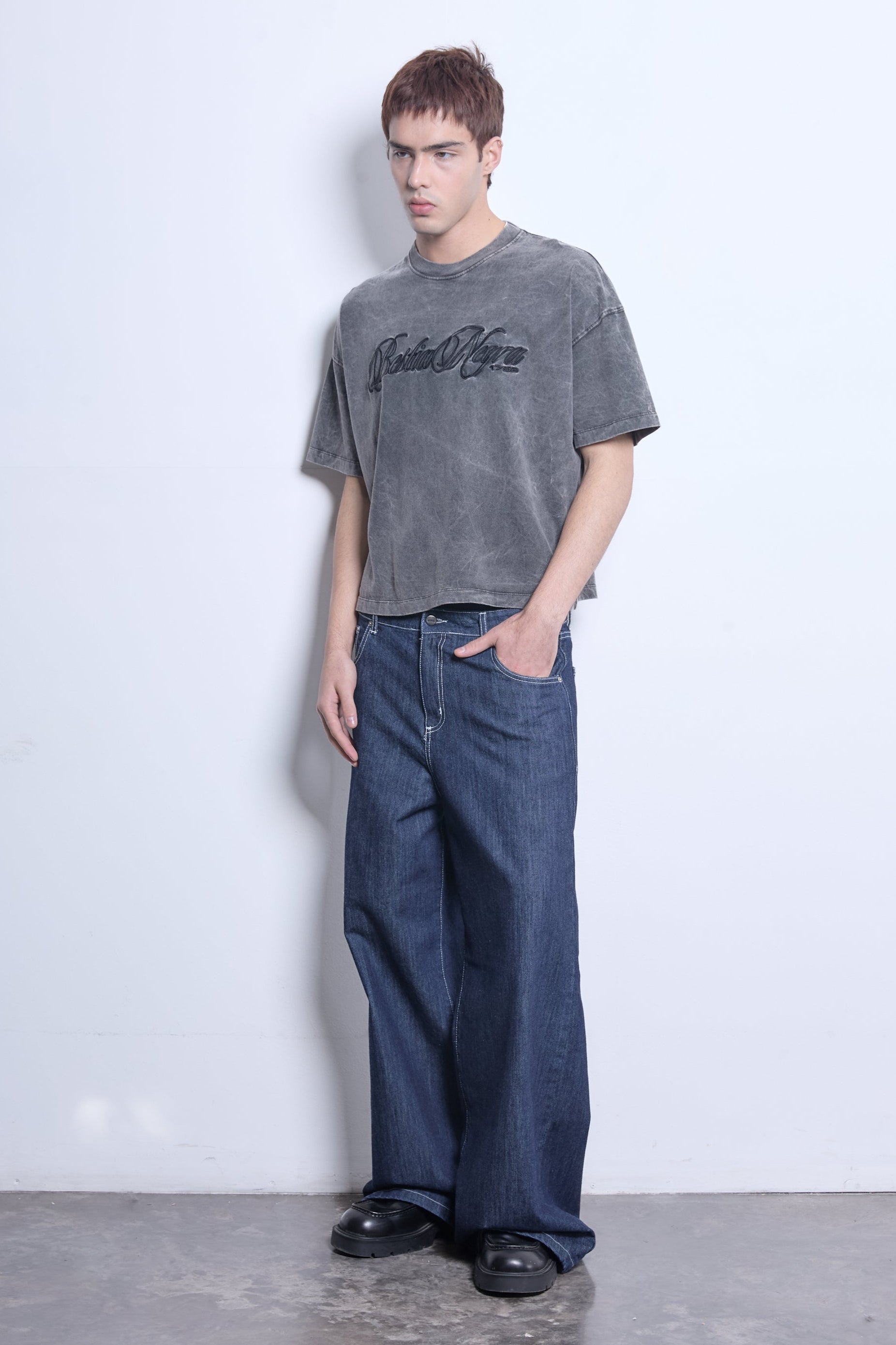 remera boxy bestianegra unisex