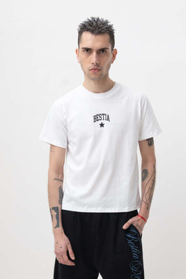 Remera Fit Star crudo