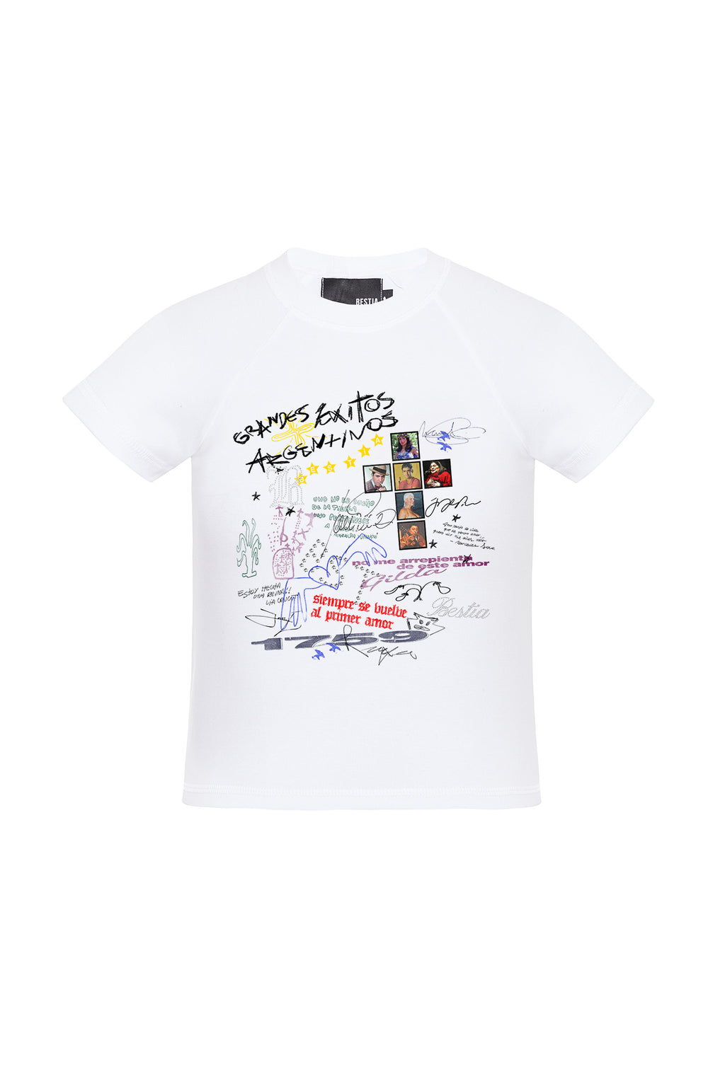 remera estampa grandes exitos