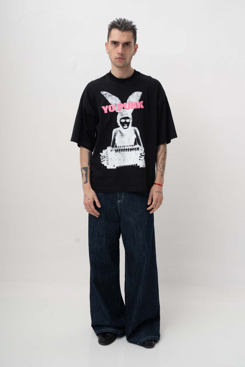 remera yo punk unisex