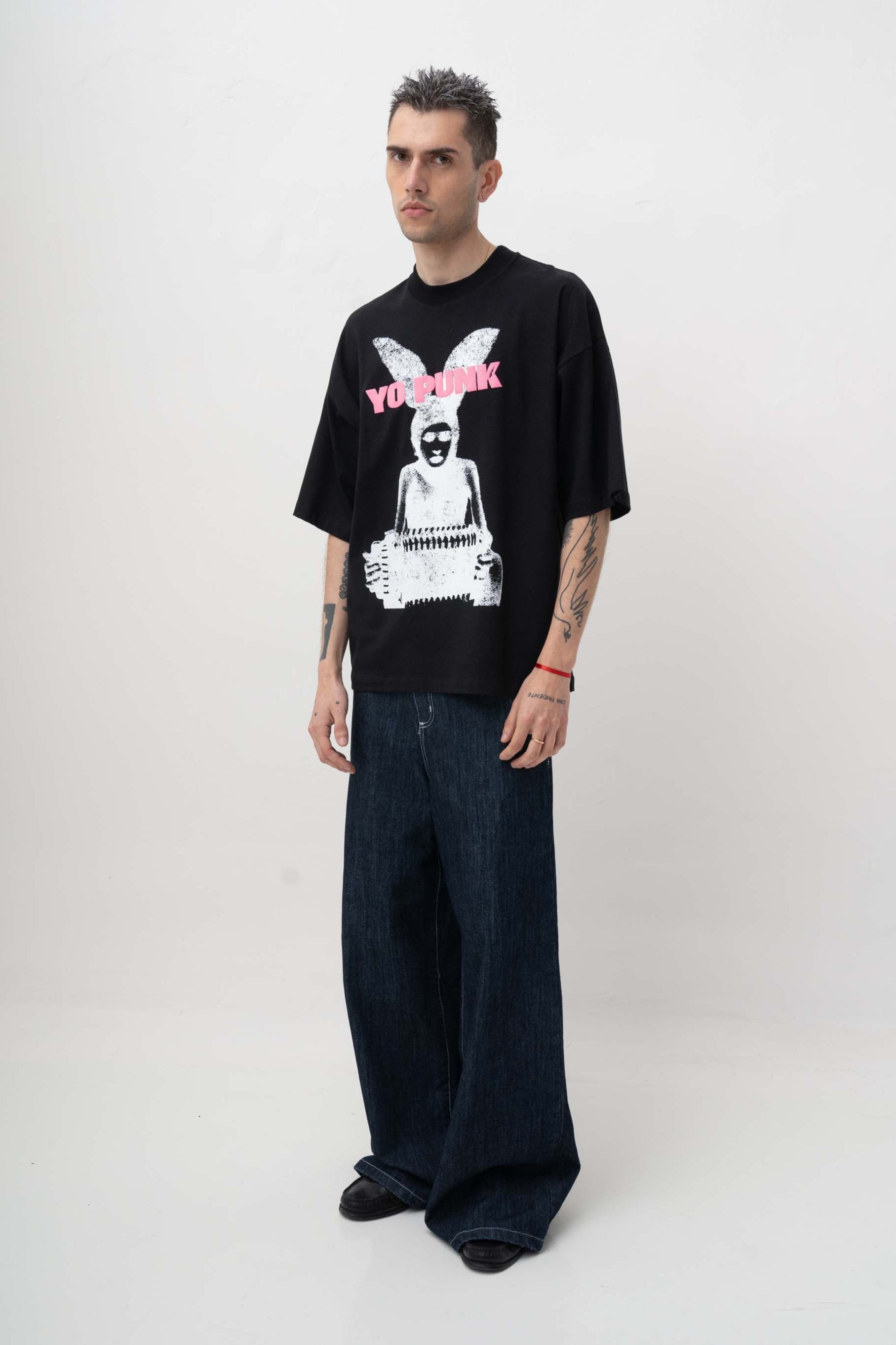 remera yo punk unisex