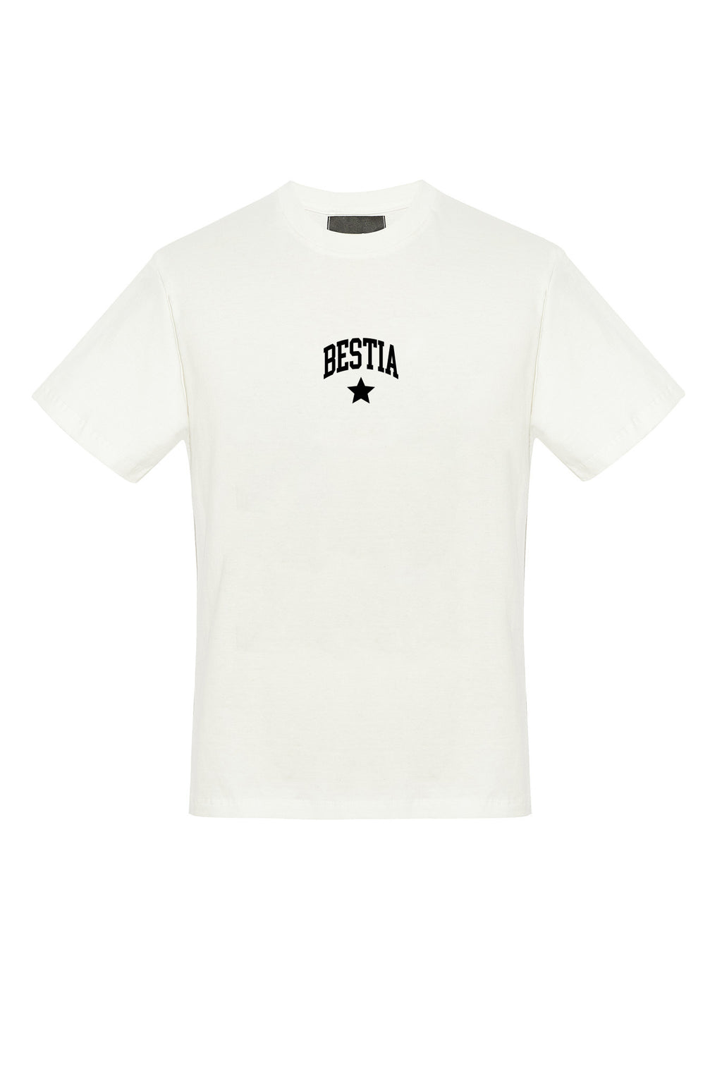 Remera Fit Star crudo