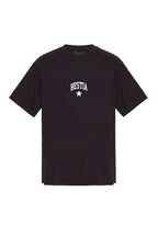 Remera fit star negro